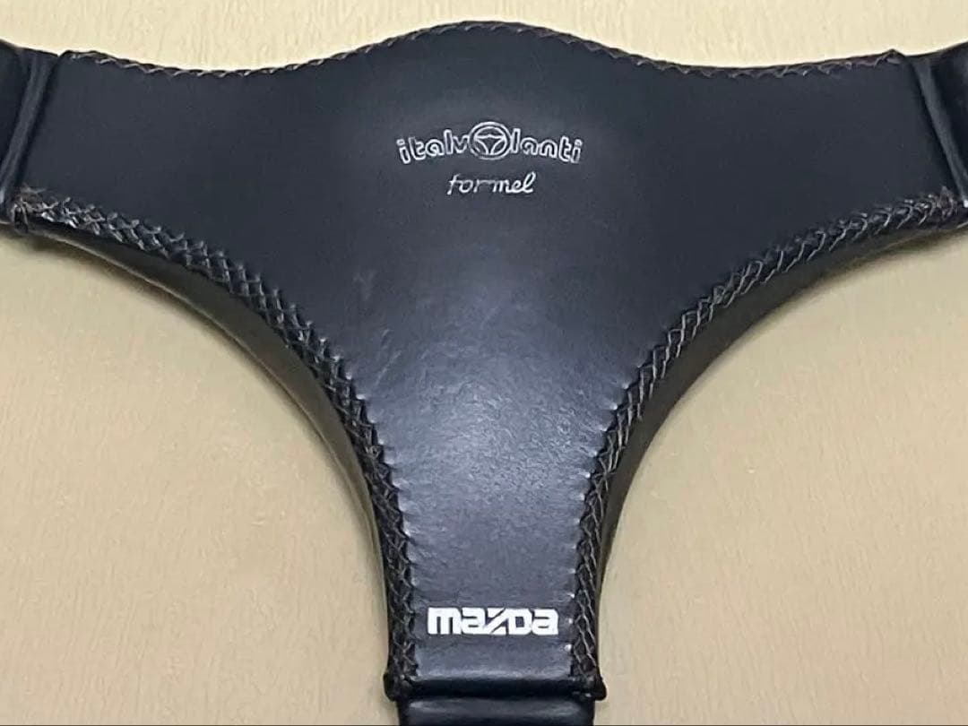 【当時物】MAZDAロゴ付 イタルボランテ ステアリング フォーメル 36 φ