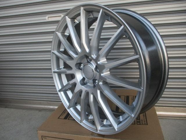 送料込　新品4本 17×6J 100-5H☆ロッキーハイブリトライズハイブリッド