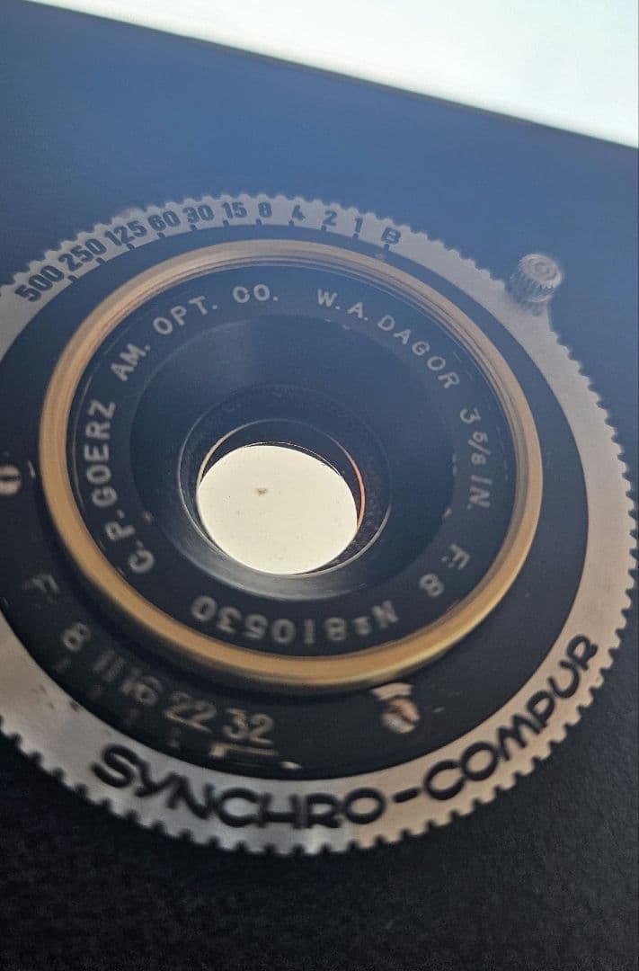 C.P. Goerz W.A. Dagor 3 5/8\" レンズ