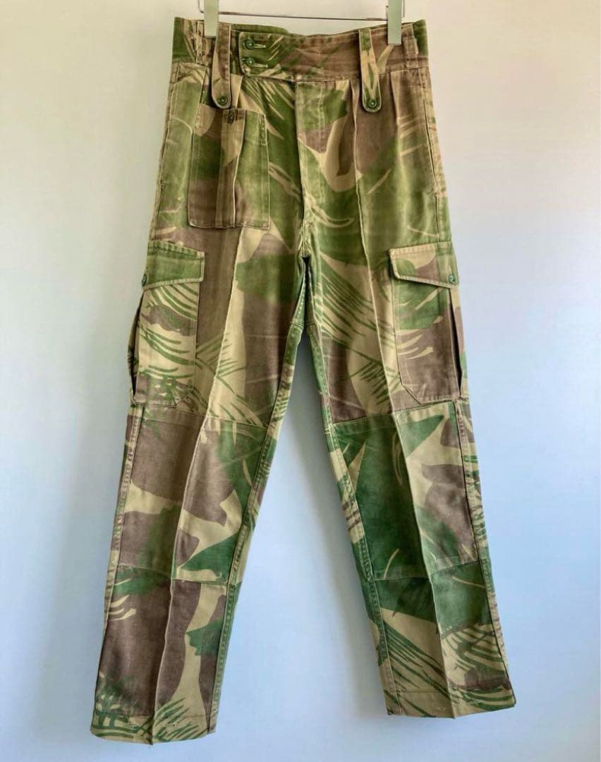 パンツ 60s RHODESIAN ARMY camouflage Trousers