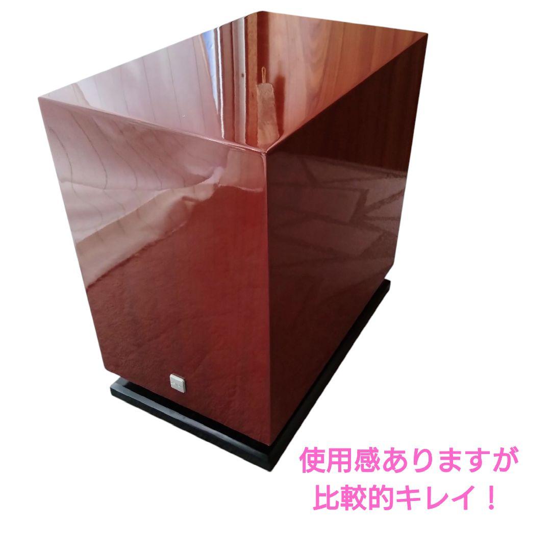 【極美品】DENON サブウーファー　DSW-33XG 木目調 音響 オーディオ