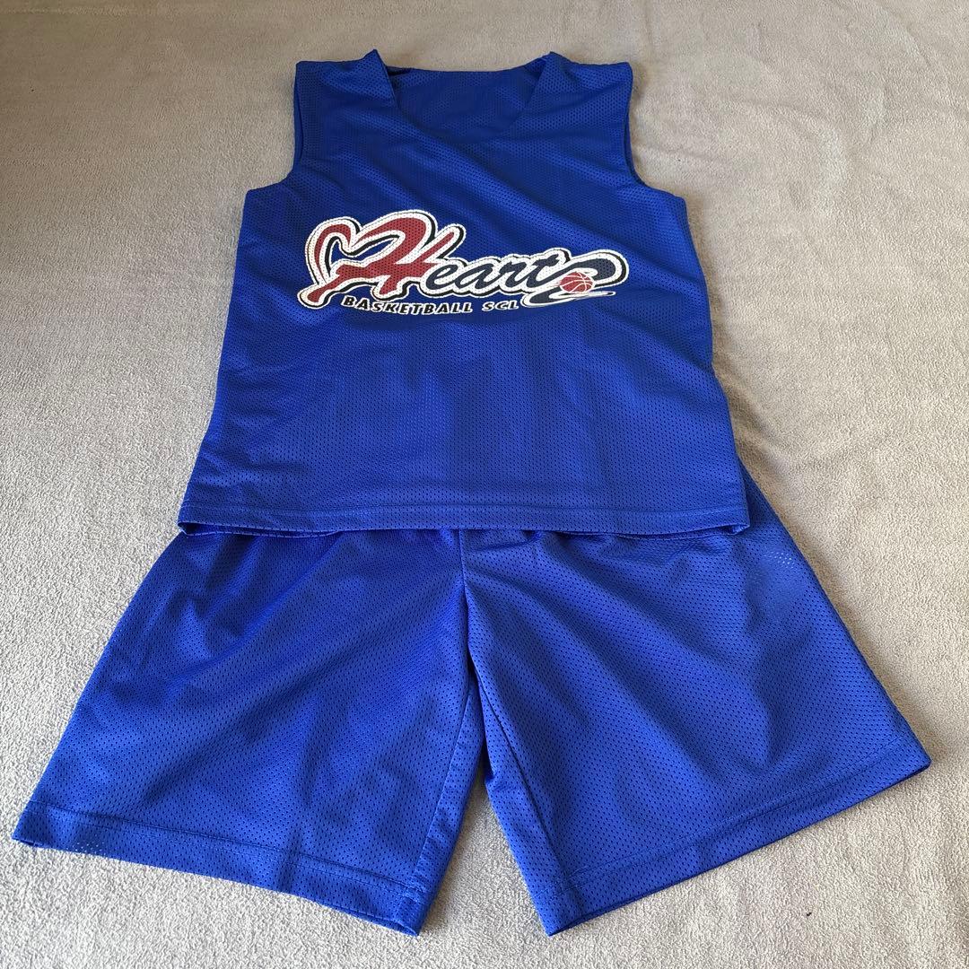 Heart バスケットボールウェア ジャージセット145cm~