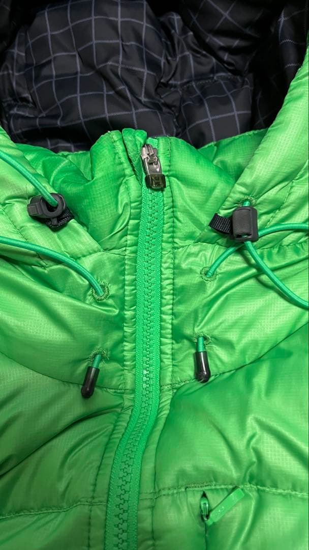 【希少】NIKE ACC ダウンパーカ 800FPグリーン L Y2K