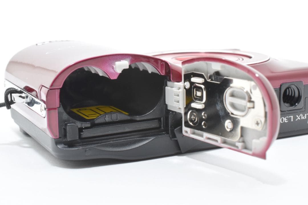 ⭐️美品⭐️ニコン Nikon COOLPIX L30 レッド 動作確認済み