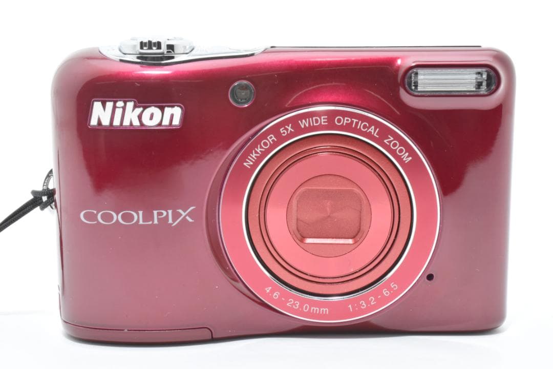 ⭐️美品⭐️ニコン Nikon COOLPIX L30 レッド 動作確認済み