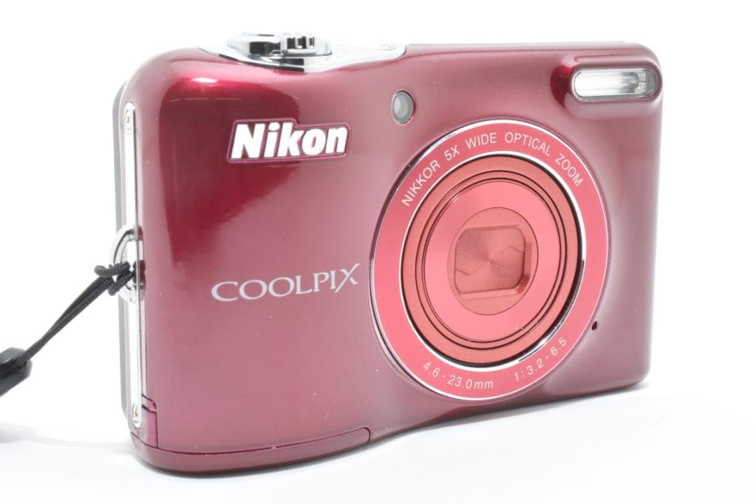 ⭐️美品⭐️ニコン Nikon COOLPIX L30 レッド 動作確認済み