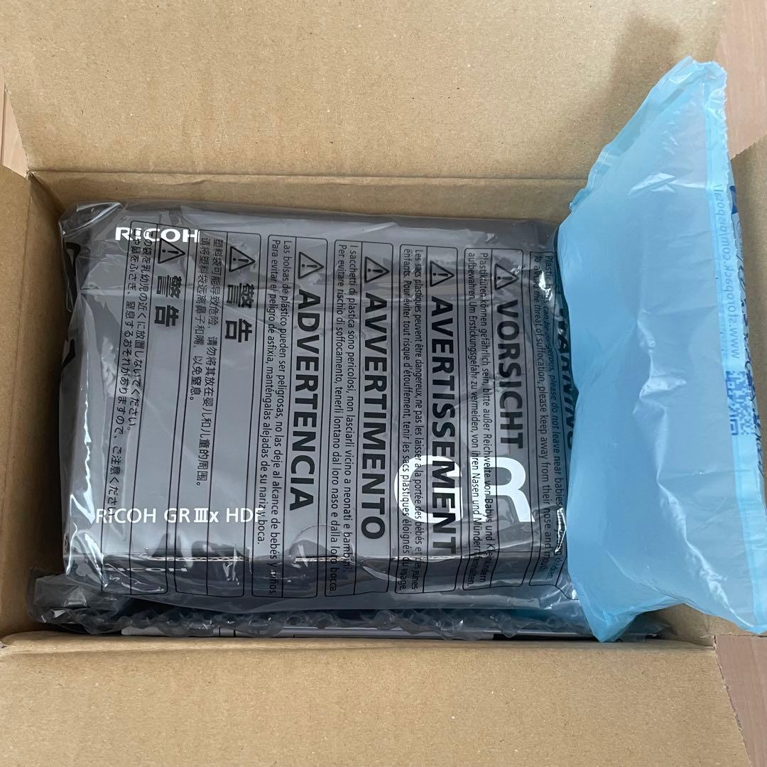 【新品未使用】RICOH GRⅢx HDF【メーカー保証3年付き】