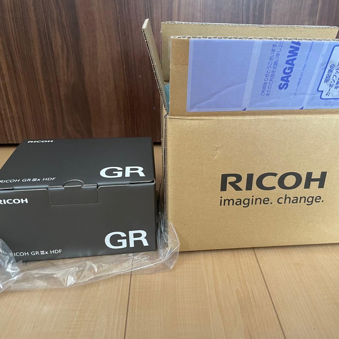 【新品未使用】RICOH GRⅢx HDF【メーカー保証3年付き】