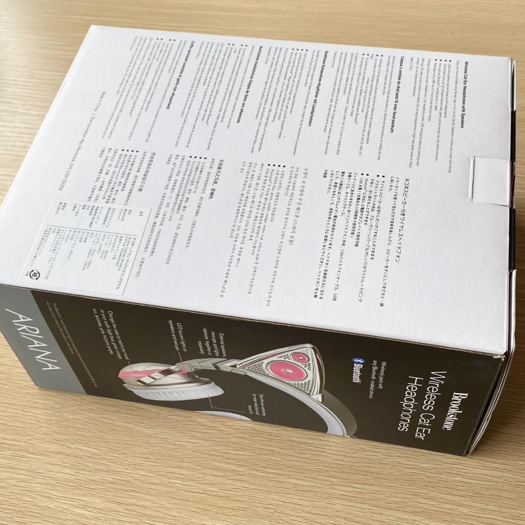 アリアナ・グランデ 限定モデル AXENT WEAR ネコ耳 ヘッドフォン 新品