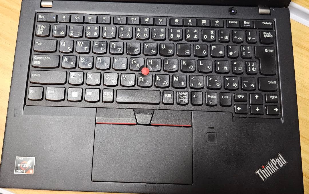 Windowsノート本体 ThinkPad a285 ryzen5 pro 2500U Radeon