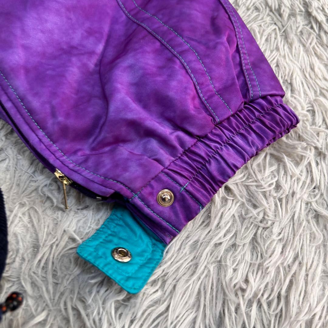 m6306【美品 デサント】レトロ スキーウェア セットアップ メンズ (L)