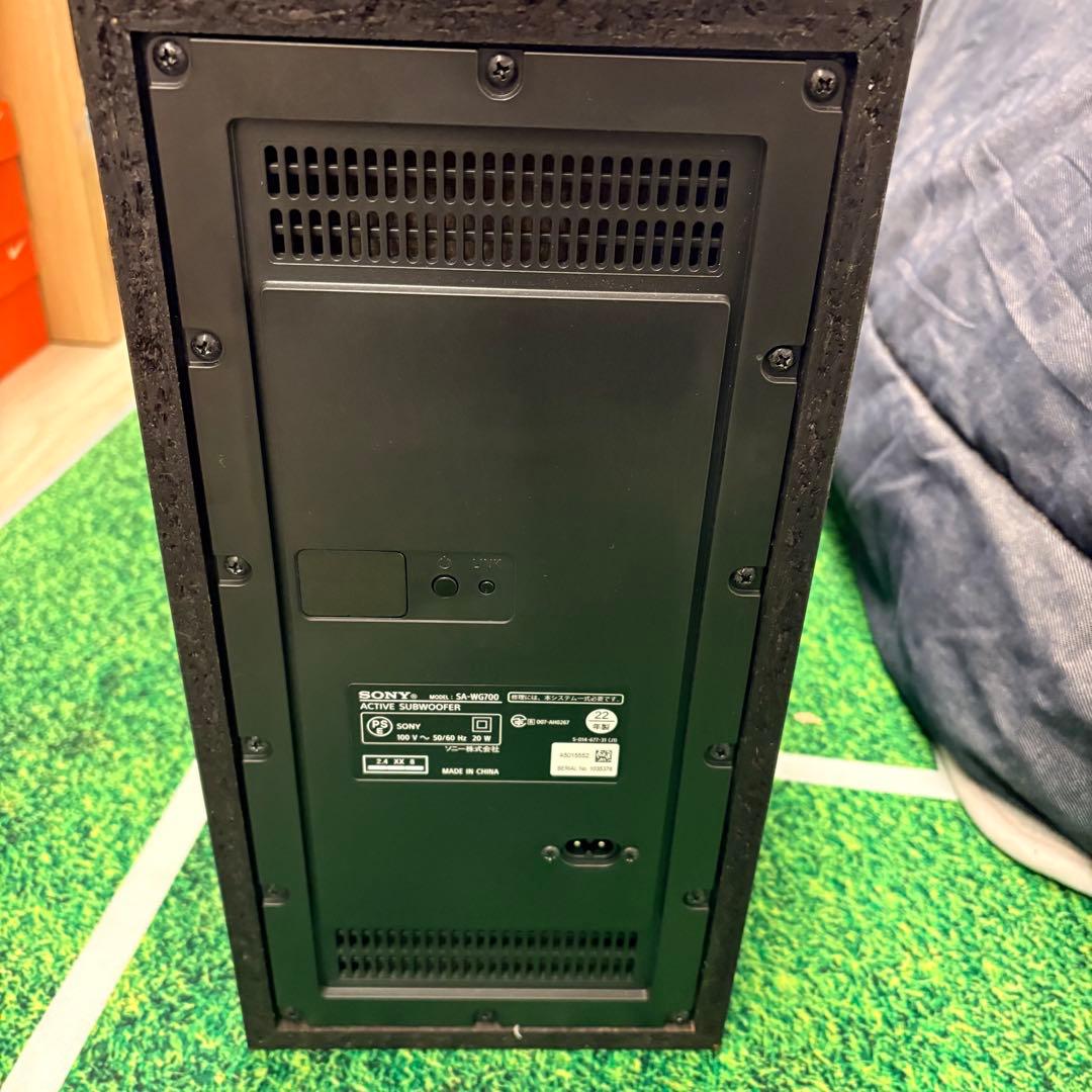 人気！ソニー！高音質サウンドバー HT-G700 ワイヤレスサブウーファー