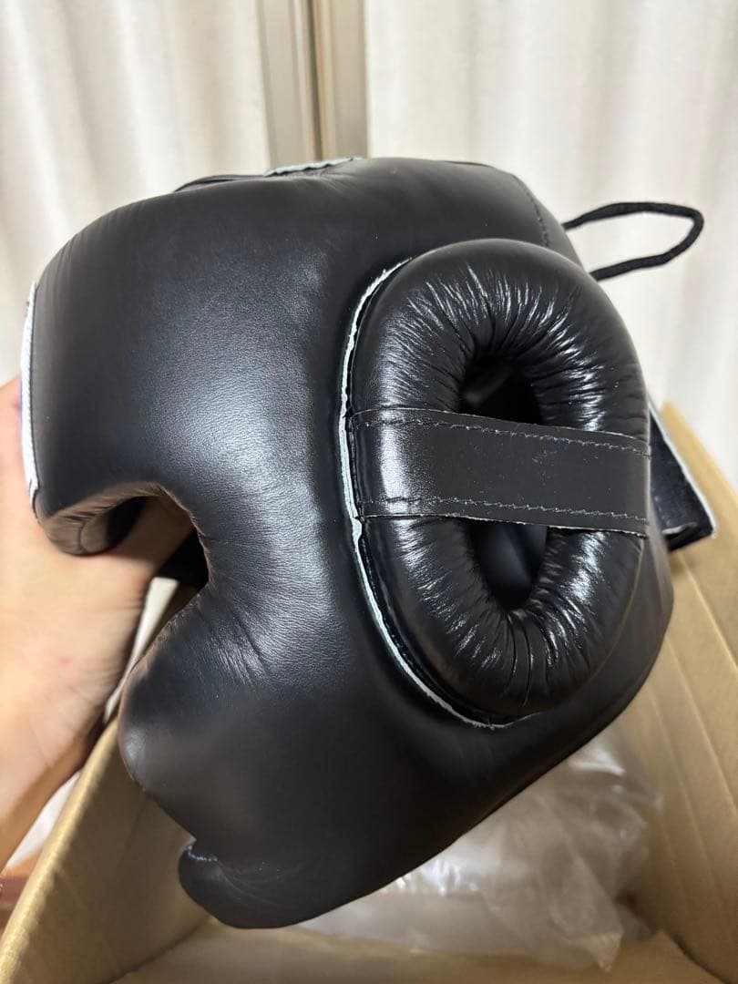 Fairtex ボクシング ヘッドギア XL ブラック