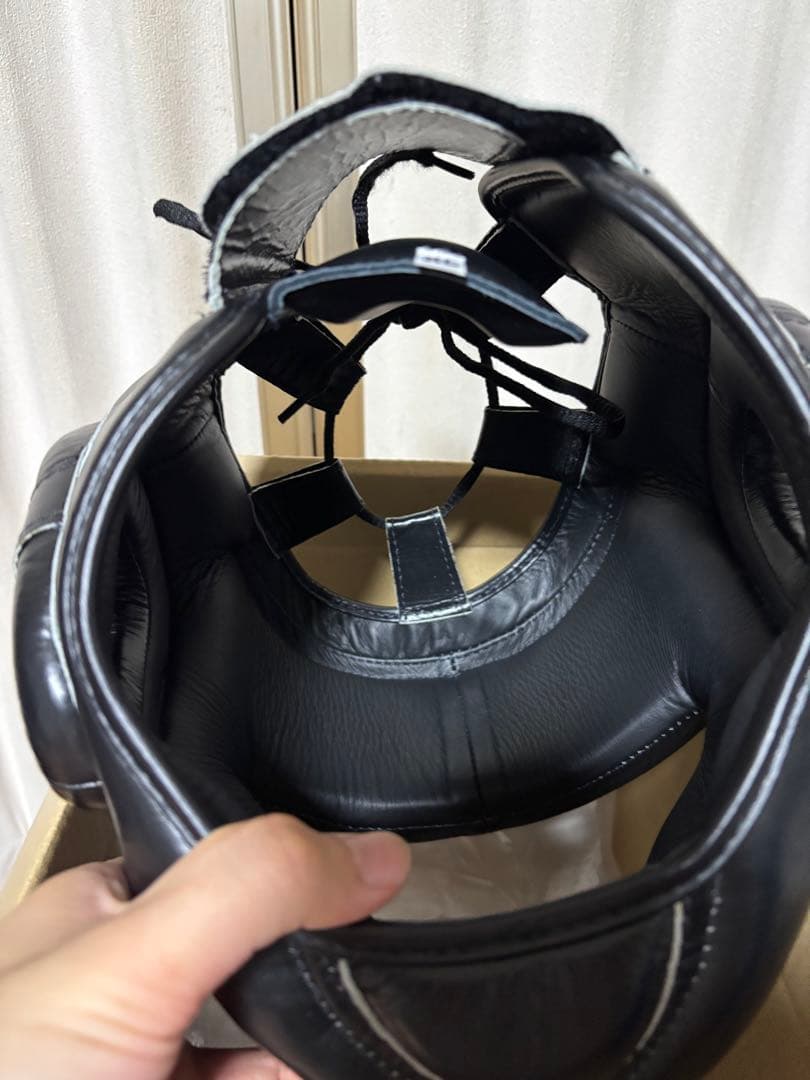 Fairtex ボクシング ヘッドギア XL ブラック