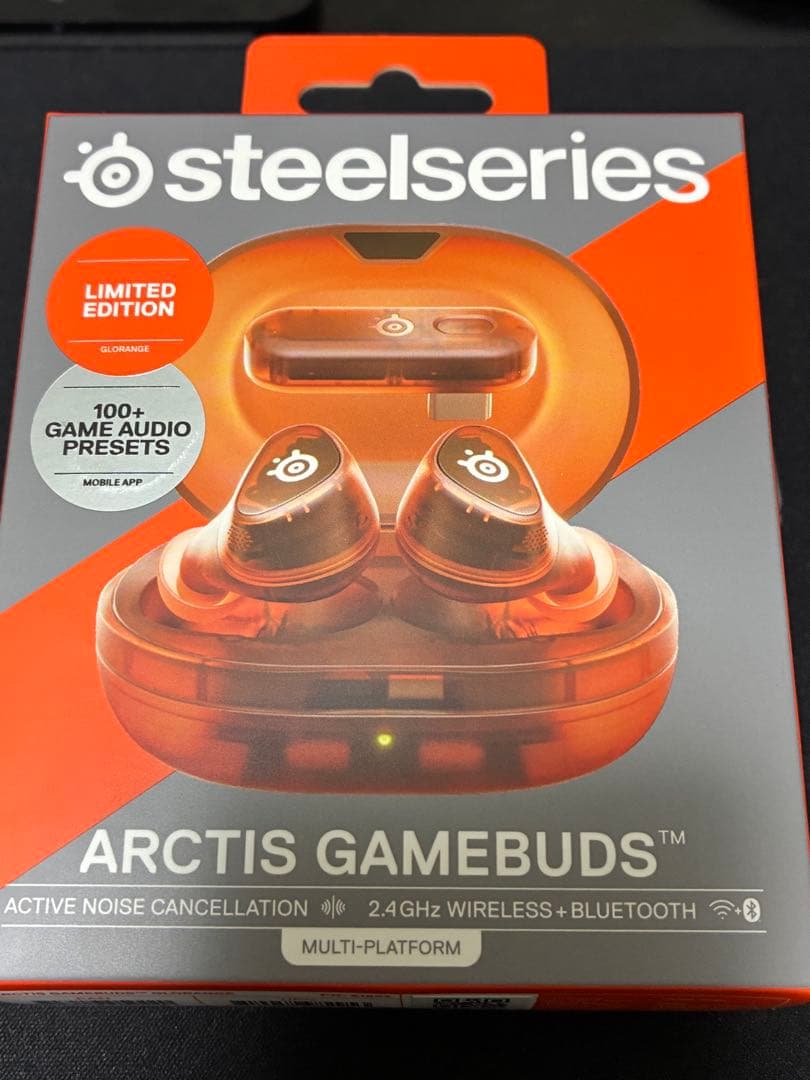 週末値下 SteelSeries Arctis Gamebuds 限定 オレンジ