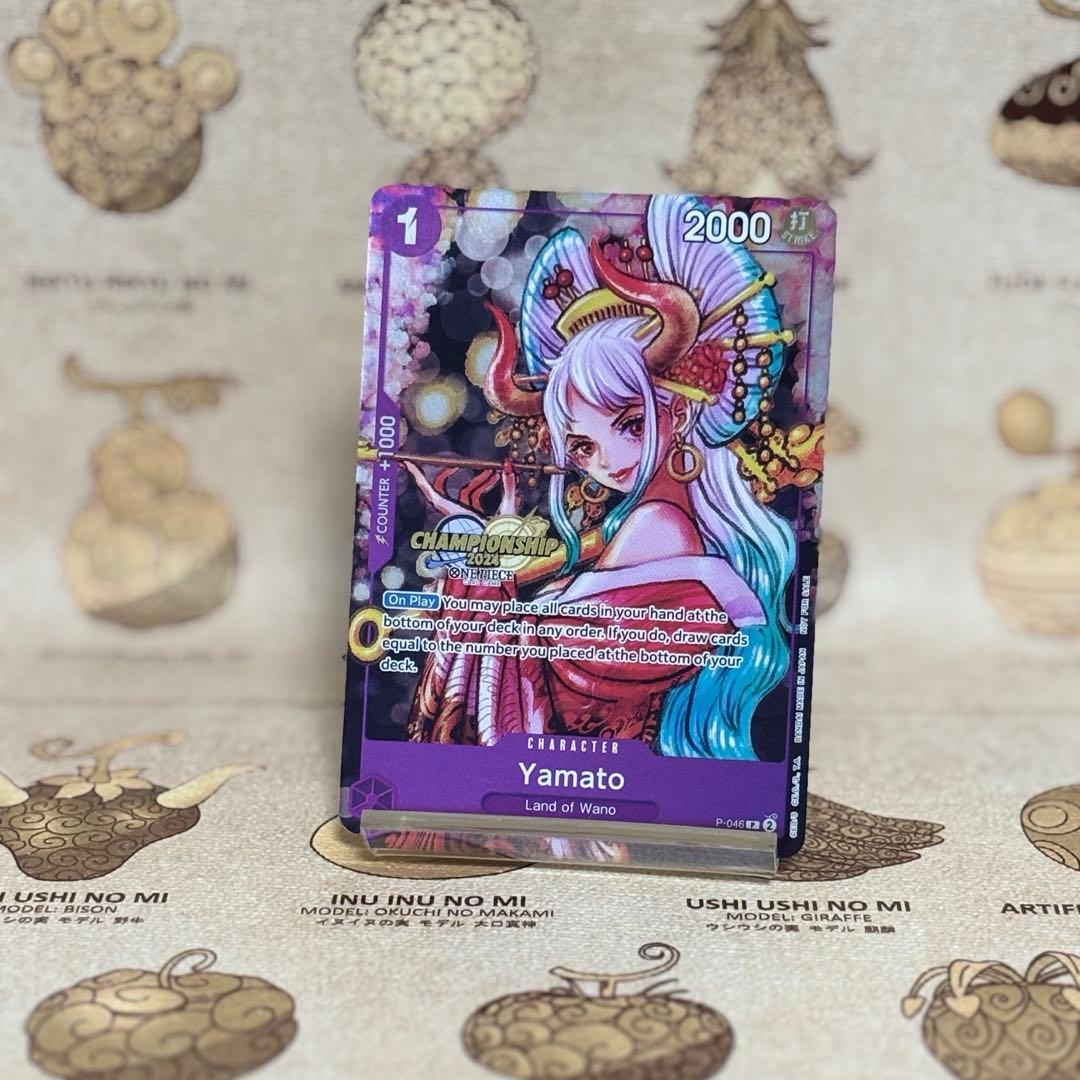 ワンピースカード 英語版　ヤマト　チャンピオンシップ　プロモ