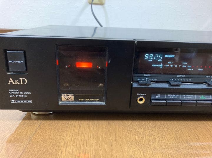 A&D 赤井電機と三菱電機の共同GX-R75CX クイックリバースカセットデッキ