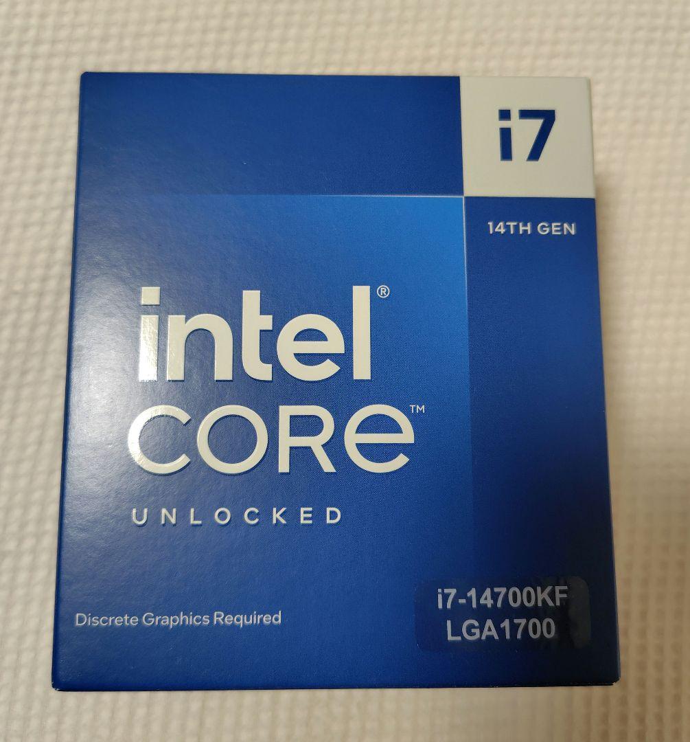 【新品未開封】Intel Core i7 14700KF BOX