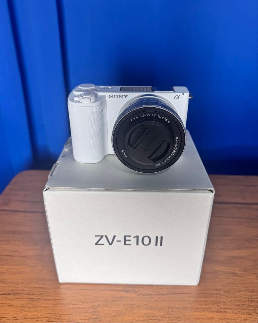 SONY ZV-E10II ホワイト16-50mmレンズ付き(ZV-E10M2)