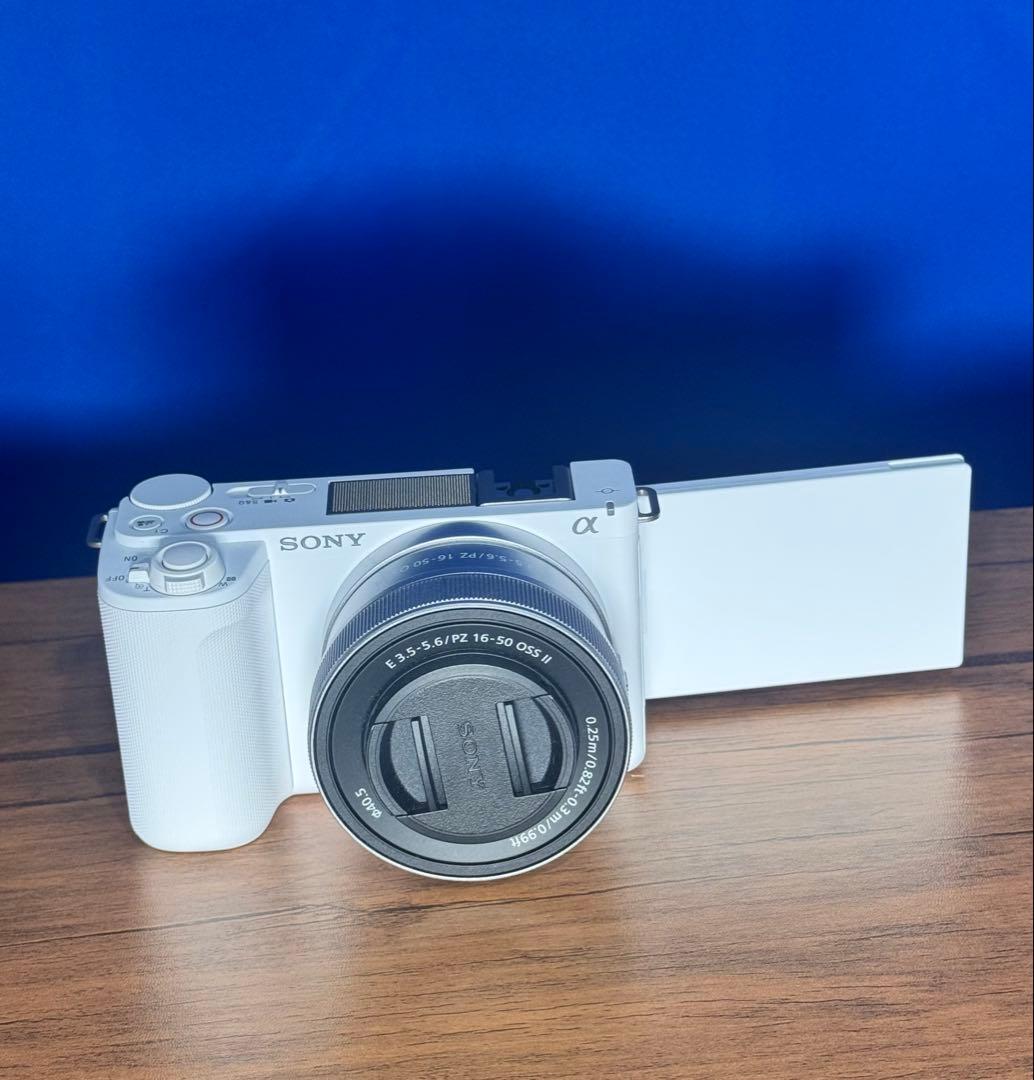 SONY ZV-E10II ホワイト16-50mmレンズ付き(ZV-E10M2)