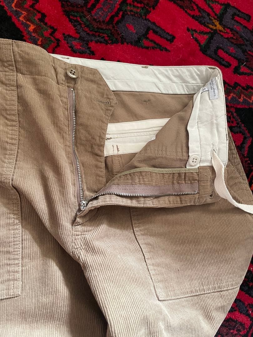 【美品】エンジニアドガーメンツファティーグショーツコーデュロイ サイズＳ2020