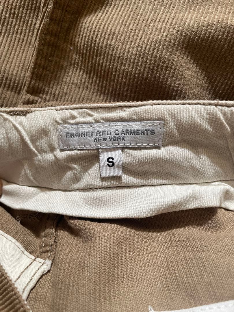 【美品】エンジニアドガーメンツファティーグショーツコーデュロイ サイズＳ2020