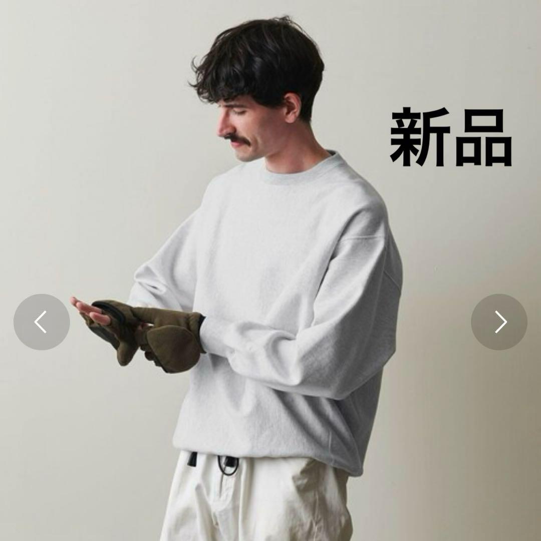 ＜Steven Alan＞ セットインスリーブ クルーネックスウェット (新品)