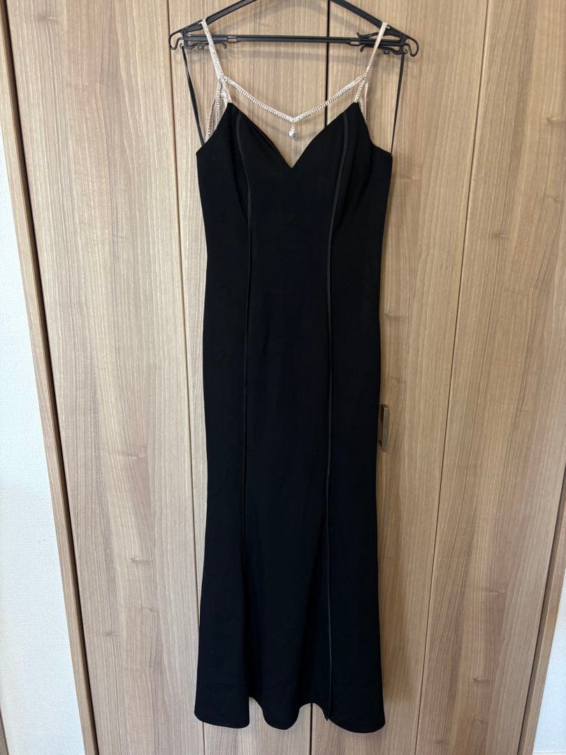 グロッシー　glossy ブラックナイトドレス Mサイズ