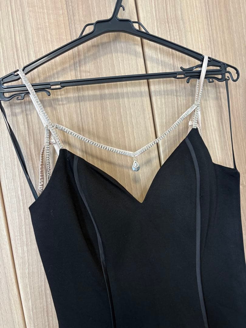 グロッシー　glossy ブラックナイトドレス Mサイズ