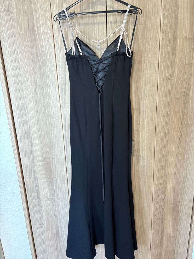 グロッシー　glossy ブラックナイトドレス Mサイズ