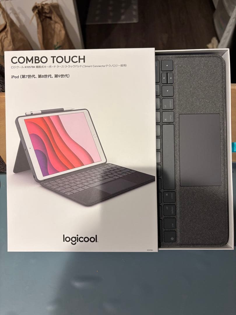 logicool Combo Touch iPadケース ブラック