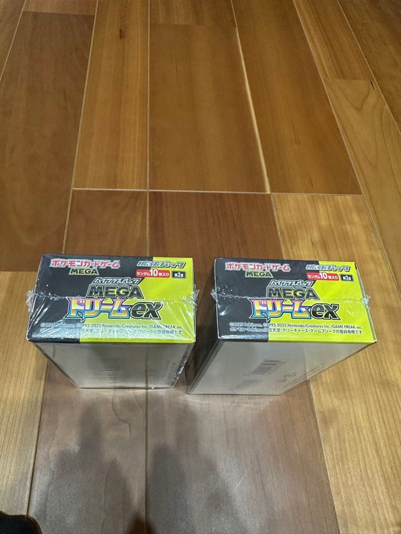 ポケモンカード MEGAドリームEX 2箱　スタートデッキ付き　シュリンク付き