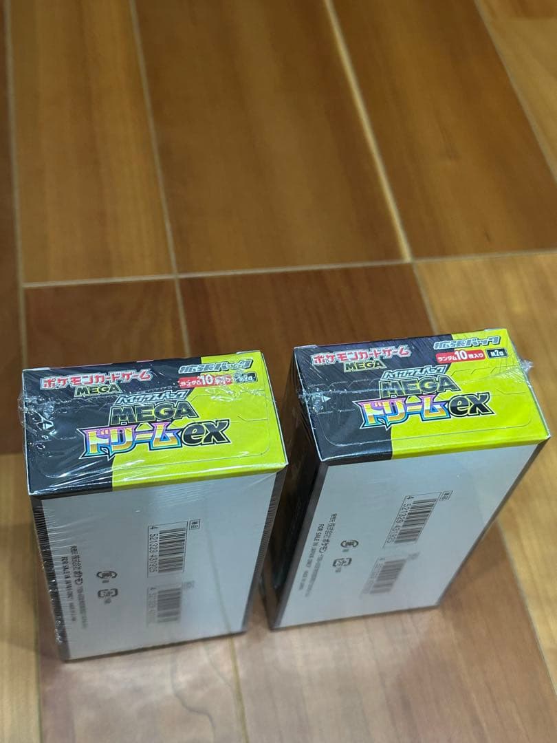 ポケモンカード MEGAドリームEX 2箱　スタートデッキ付き　シュリンク付き