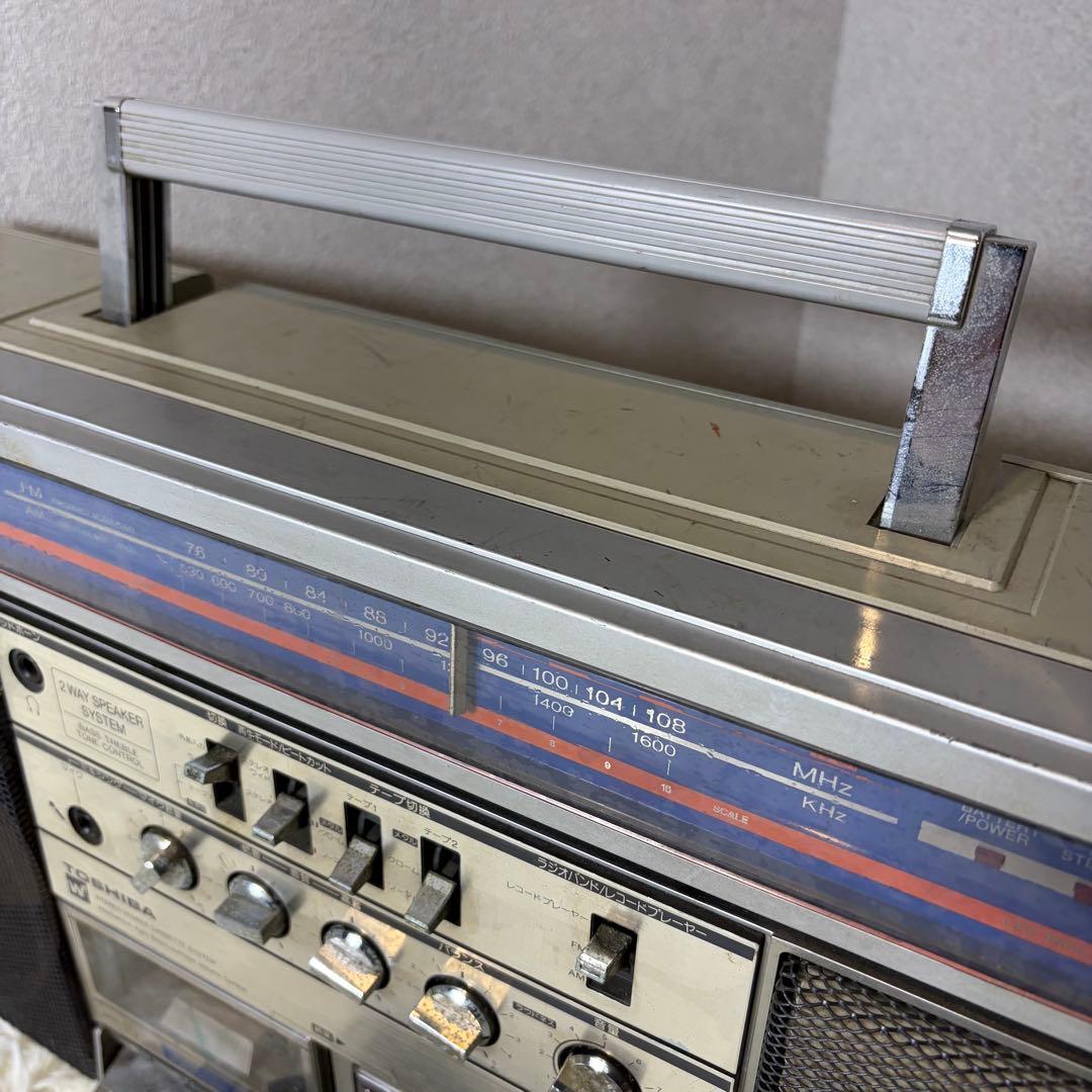 TOSHIBA BOMBEAT RT-S84 ラジカセステレオラジオカセット