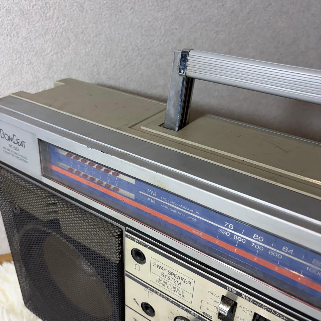 TOSHIBA BOMBEAT RT-S84 ラジカセステレオラジオカセット