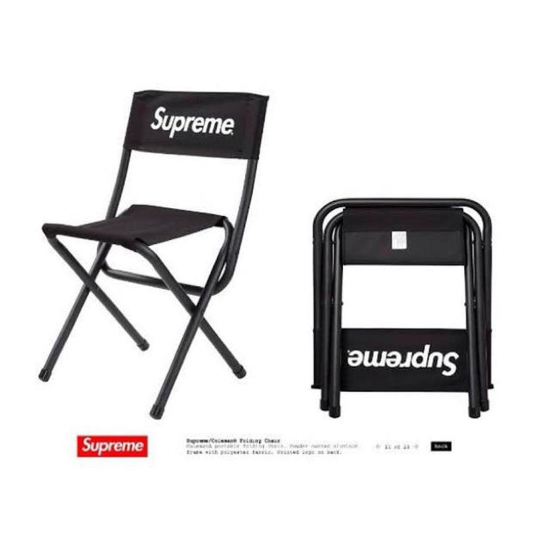 Supreme × Coleman Folding chair 黒