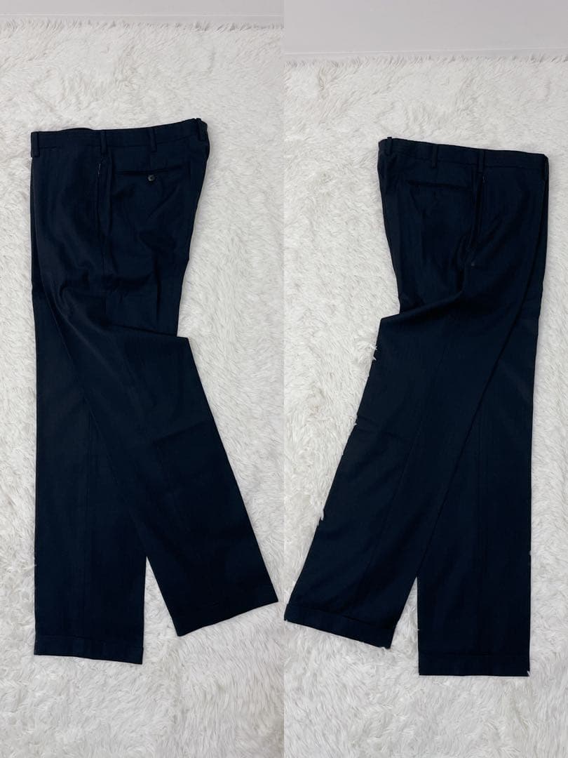 ✨美品✨ バーニーズNY カノニコ生地 スーツ 50 XL ストライプ