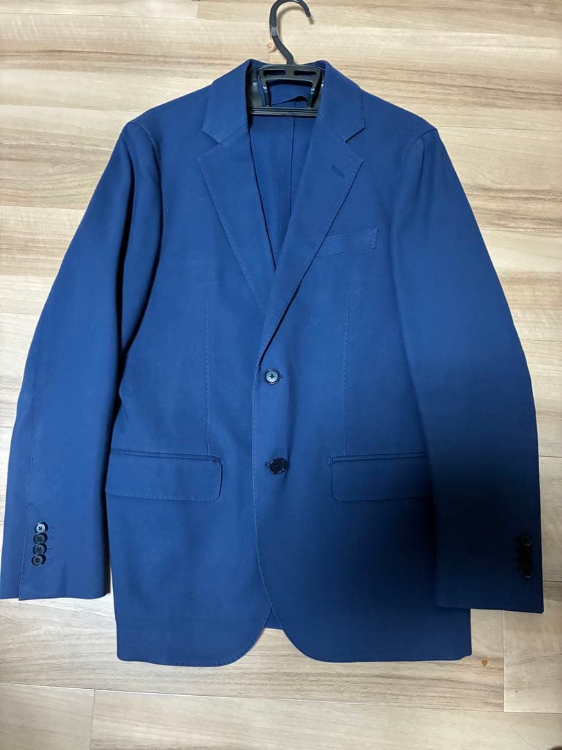 tomorrowlandトゥモローランドNAVYセットアップスーツpilgrim