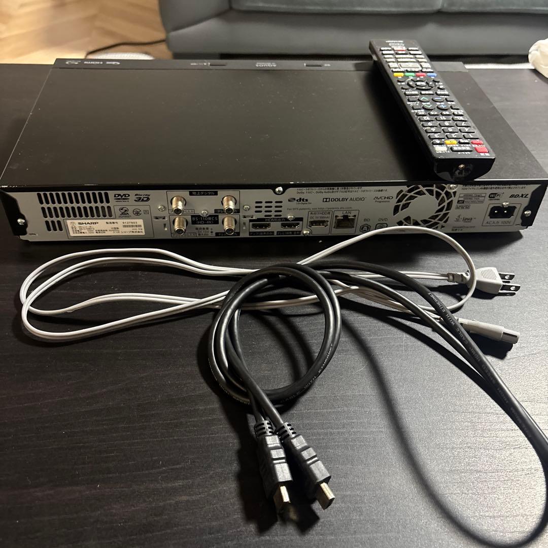 SHARP AQUOS 4Kレコーダー 4B-C10BT3 2020年