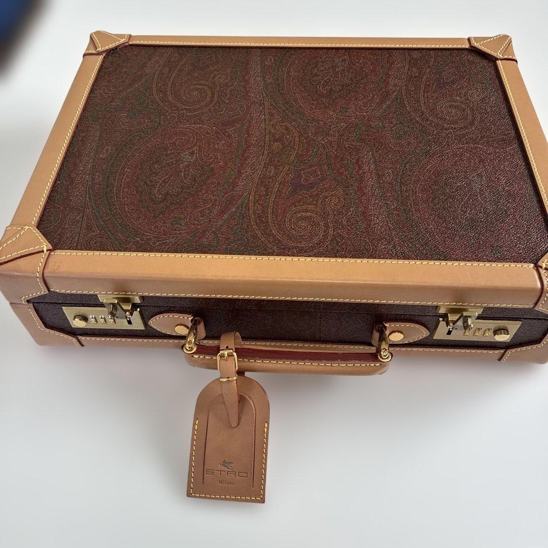 新品　エトロ　アタッシュケース　43×30×10