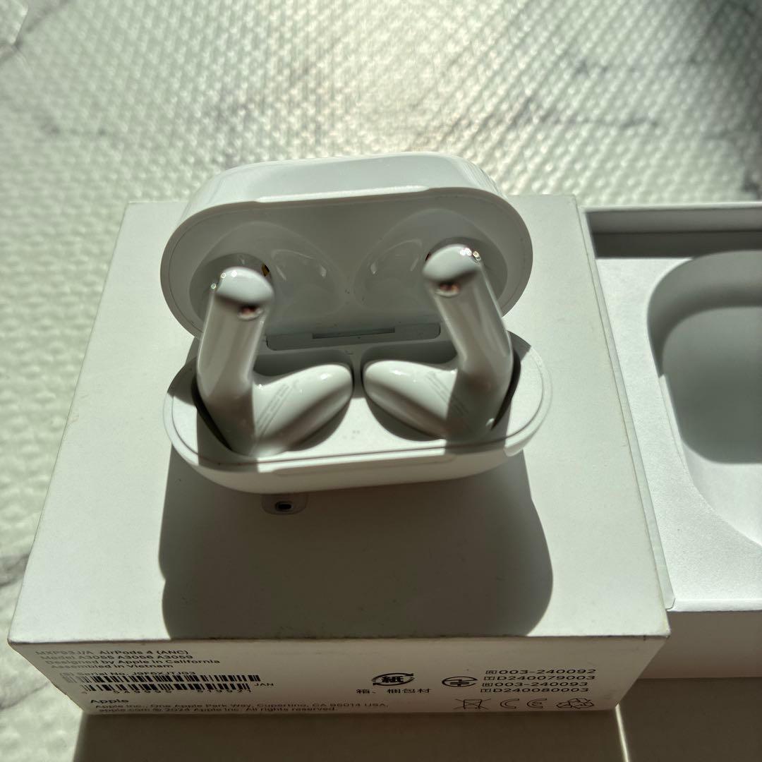 AirPods4アクティブノイズキャンセリング搭載モデル