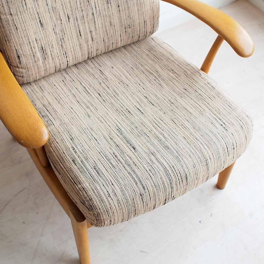 飛騨産業 キツツキ オーク材 1人掛けソファ A ナチュラル ZR24389