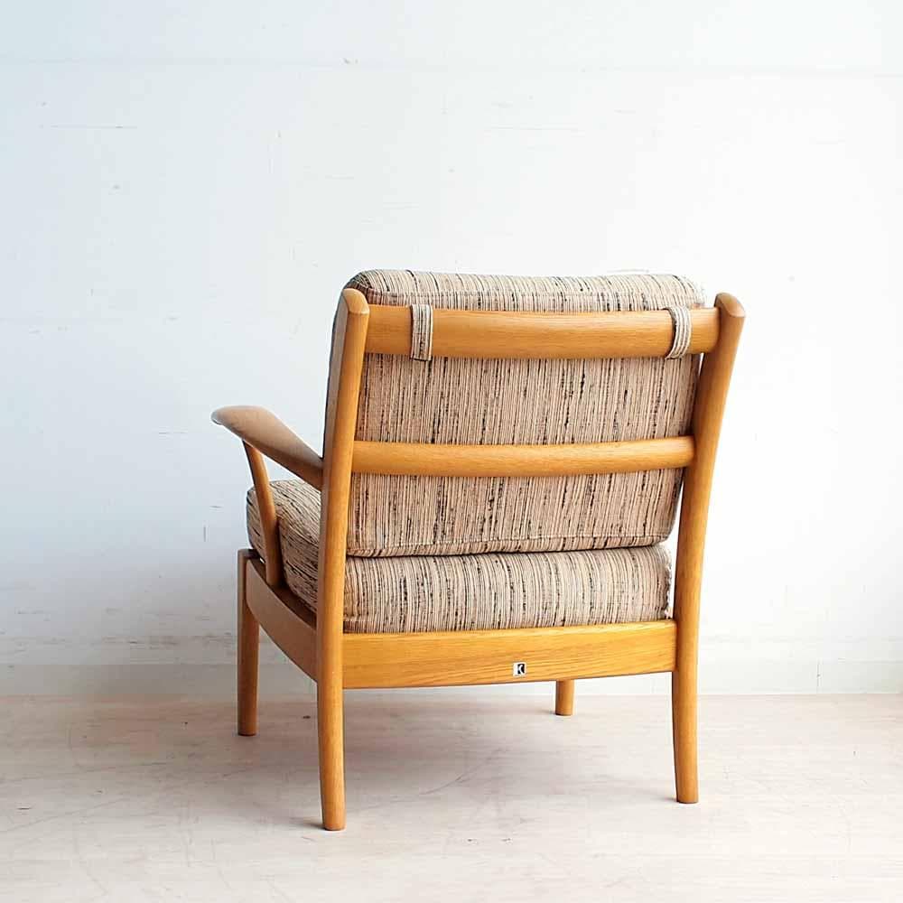 飛騨産業 キツツキ オーク材 1人掛けソファ A ナチュラル ZR24389