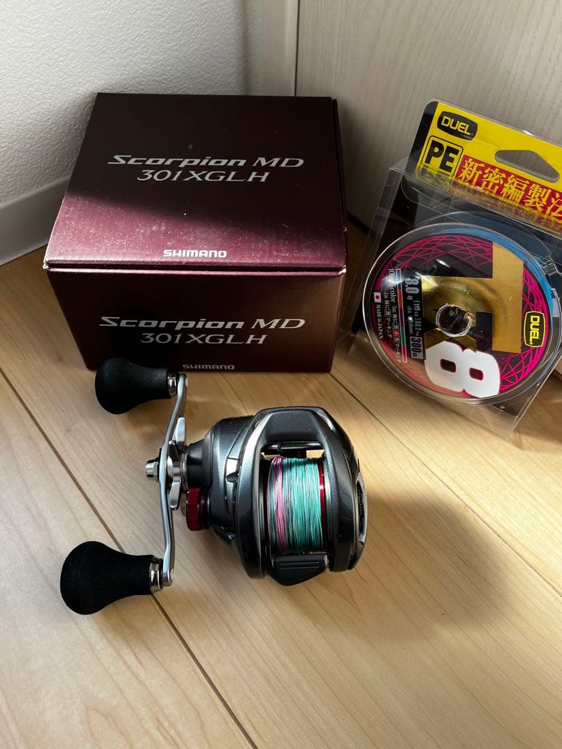 シマノ 24 スコーピオン MD 301XGLH PE8号新品