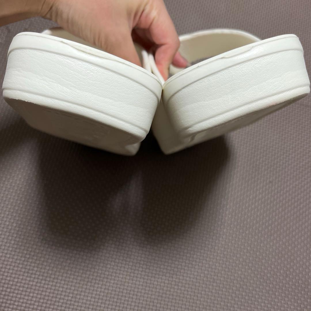 rakubaki ラクバキ　イージーサンダル　白　ホワイト M