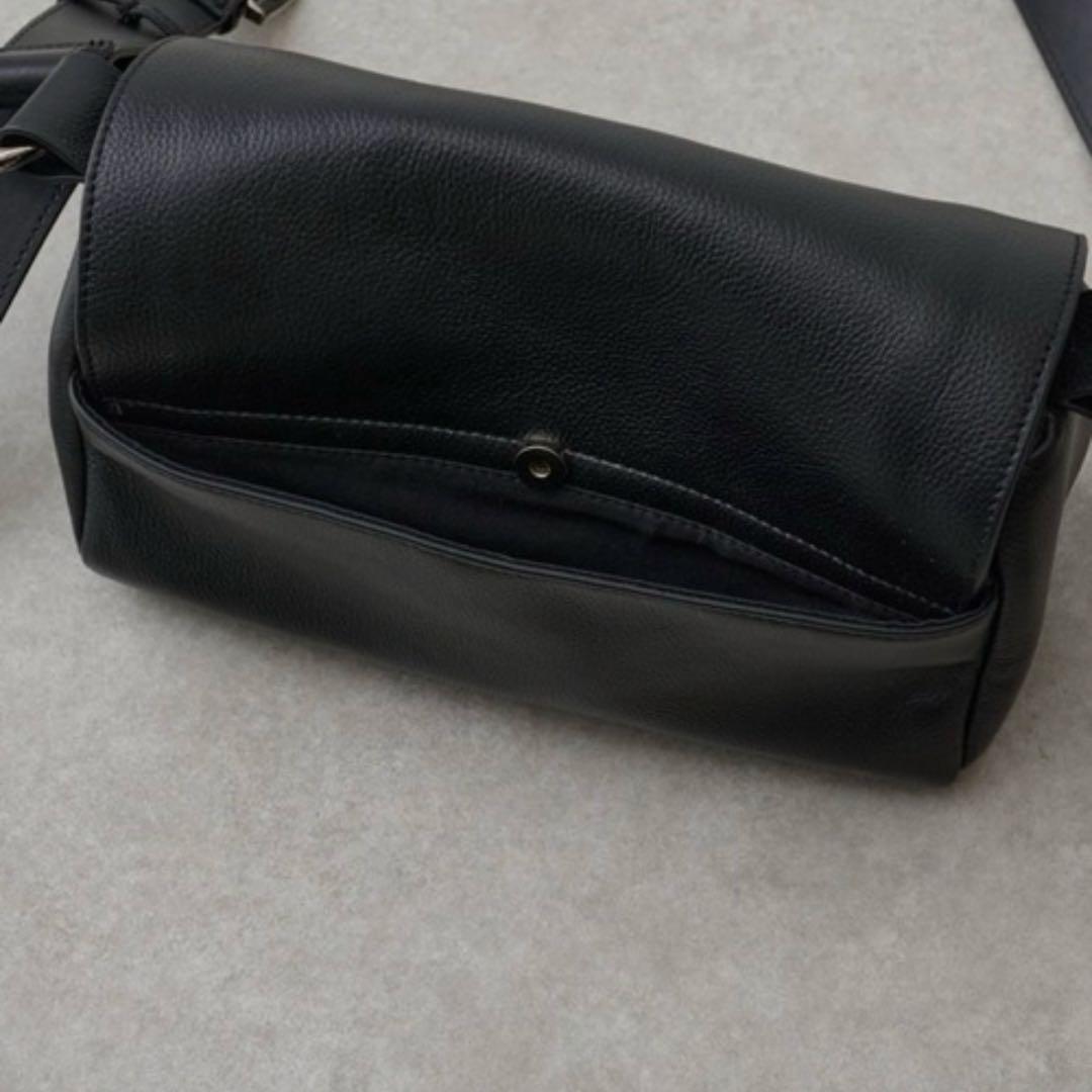 【美品】ビアズリー ボディバッグ ブラック