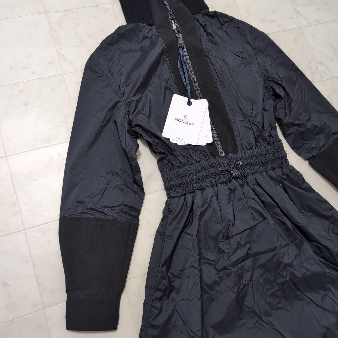 2024AW MONCLER ABITO ハーフジップ 中綿 ナイロンワンピース