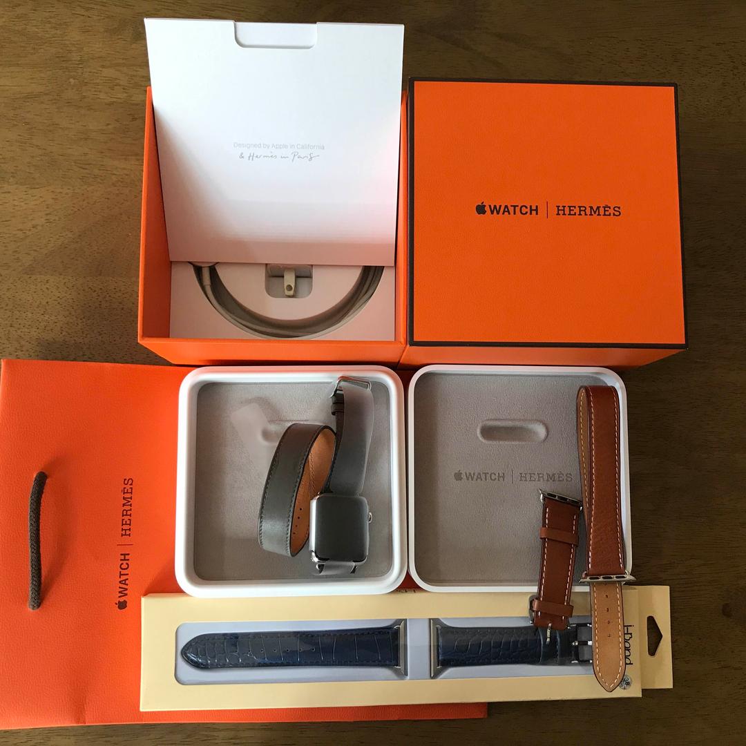 Apple Watch エルメス Seiles1 ベルト2本付