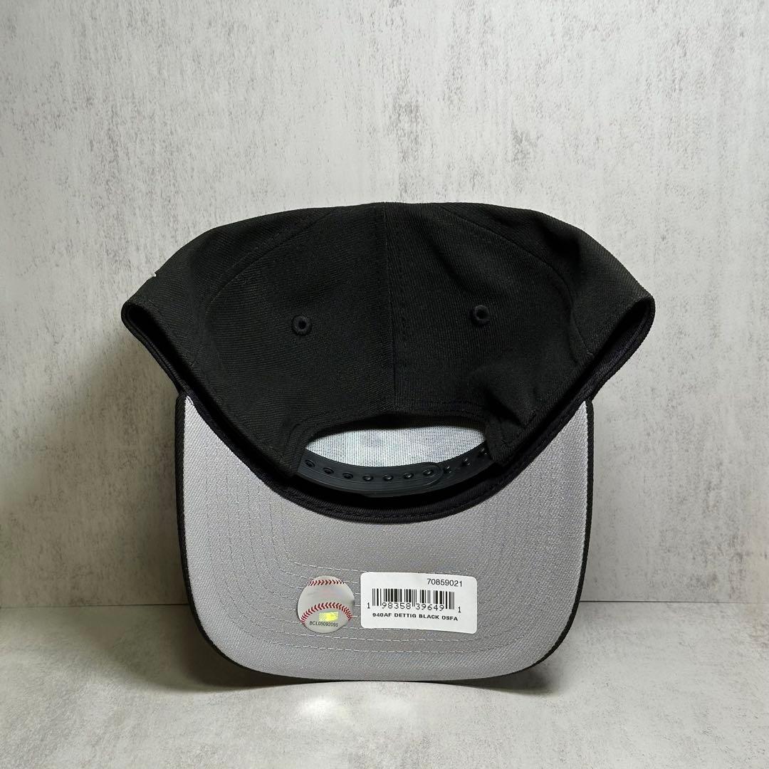 【海外限定モデル】 デトロイトタイガース 9FORTY ブラック キャップ ①