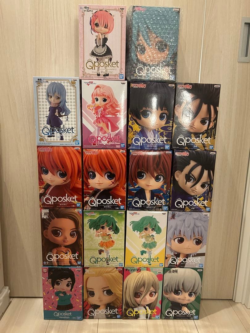 キューポスケット フィギュア まとめ売り 18個 qposket